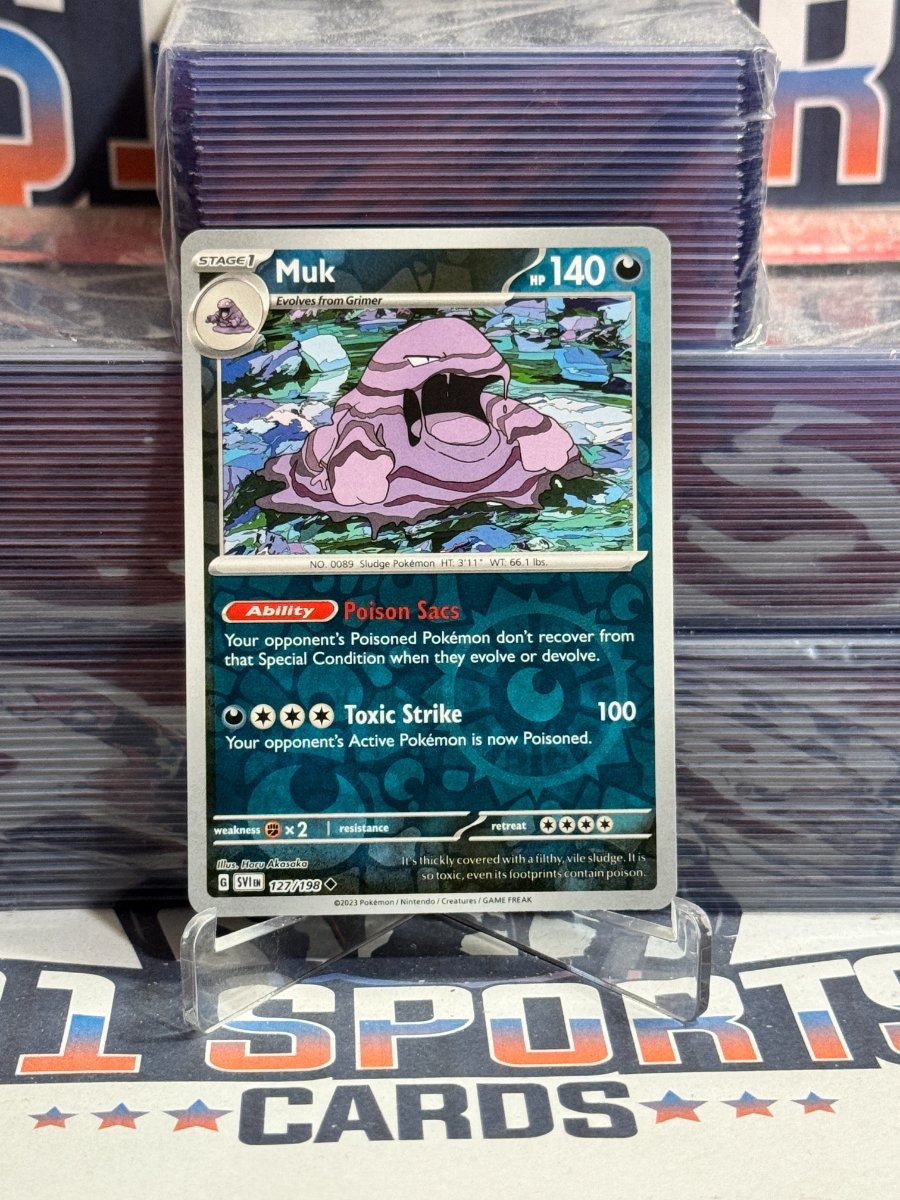 Pokemon TCG: Scarlet & Violet - Muk (Reverse Holo, Uncommon) 127