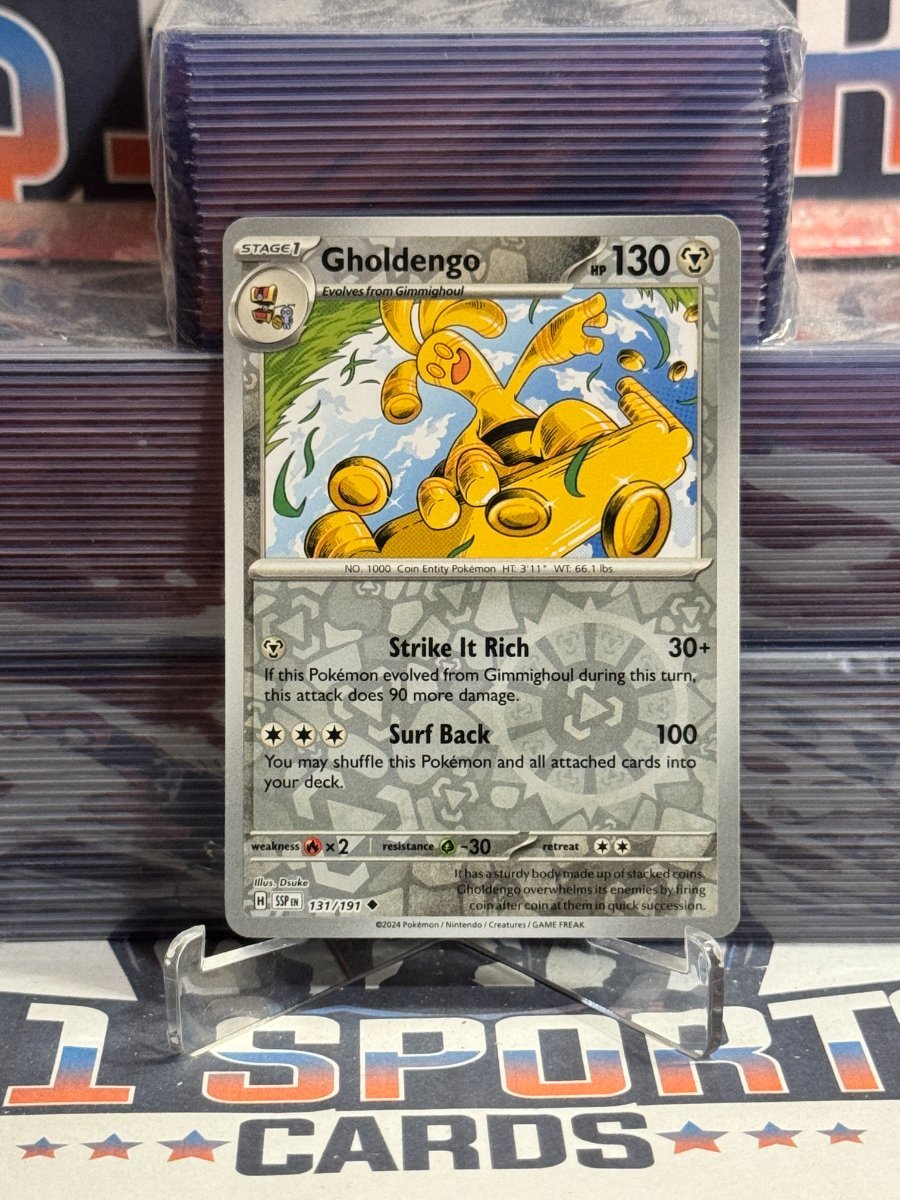 Pokemon TCG: Surging Sparks - Gholdengo (Reverse Holo, Uncommon) 131