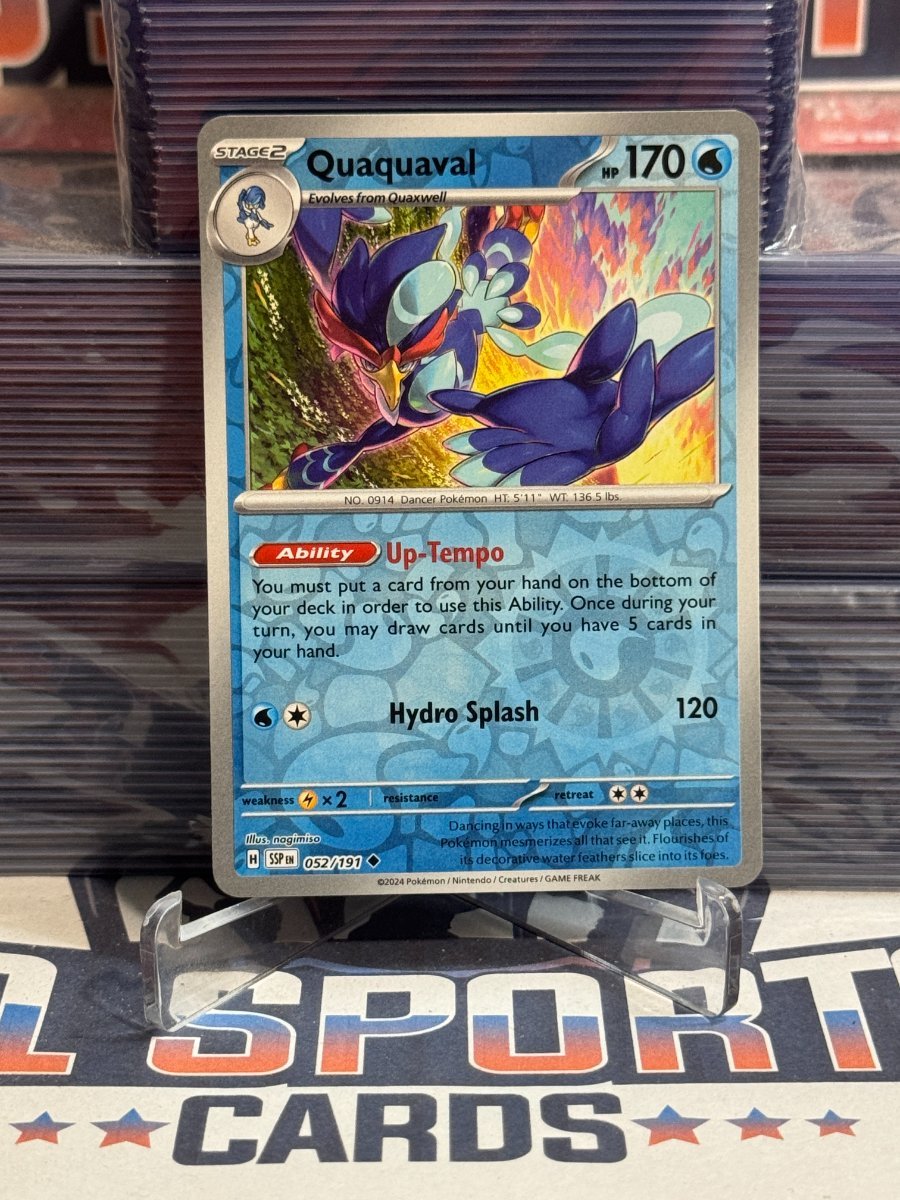 Pokemon TCG: Surging Sparks - Quaquaval (Reverse Holo, Uncommon) 52