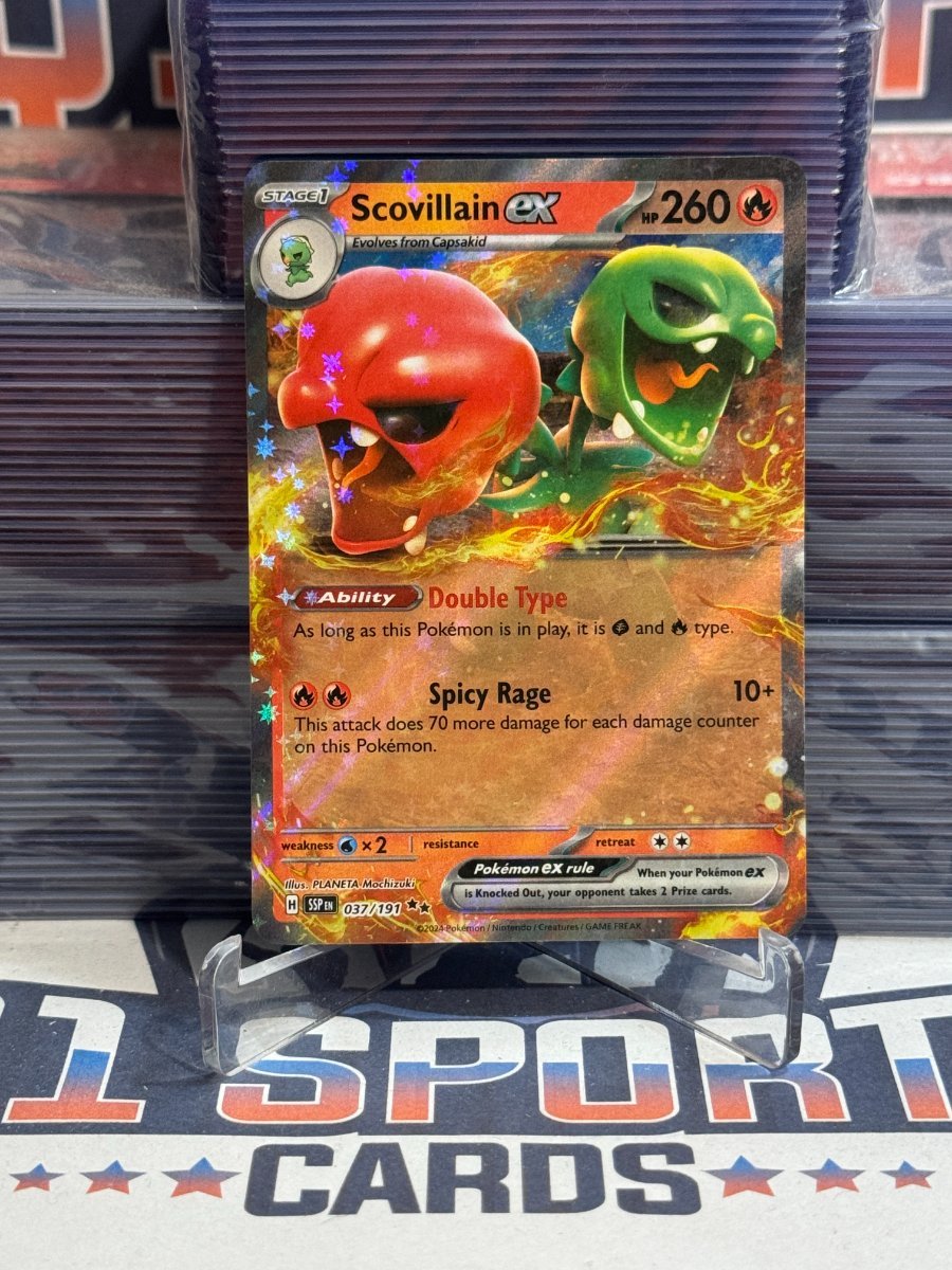 Pokemon TCG: Surging Sparks - Scovillain EX (Double Rare) 37