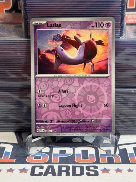 Pokemon TCG: Temporal Forces - Latias (Reverse Holo, Uncommon) 67