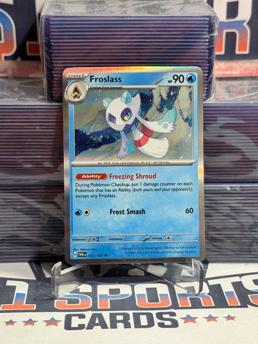 Pokemon TCG: Twilight Masquerade - Froslass (Holo, Rare) 53