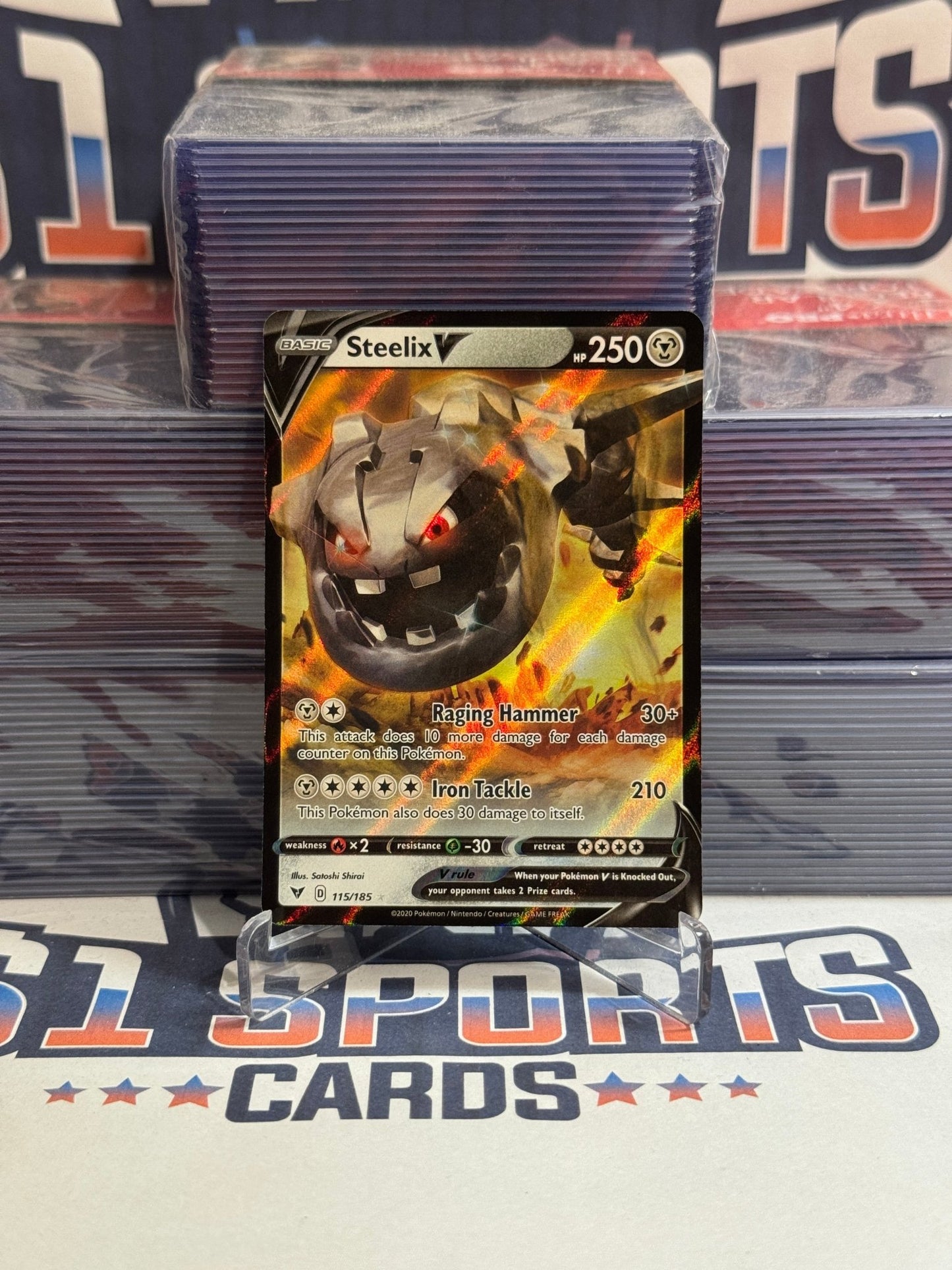 Pokemon TCG: Vivid Voltage - Steelix (Ultra Rare) #115