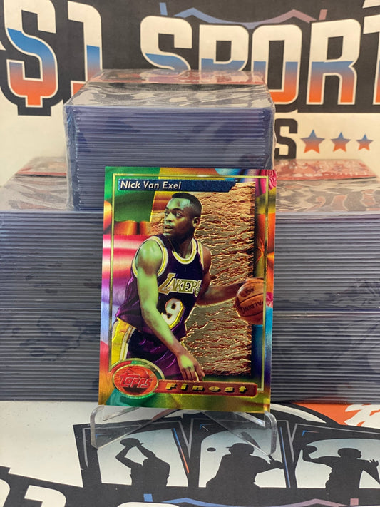 1003 Topps Finest Nick Van Exel Rookie #50