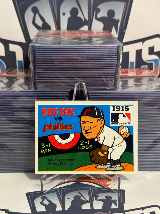 1968 Fleer (R.G. Laughlin, 1915 World Series) Boston vs. Philadelphia #13