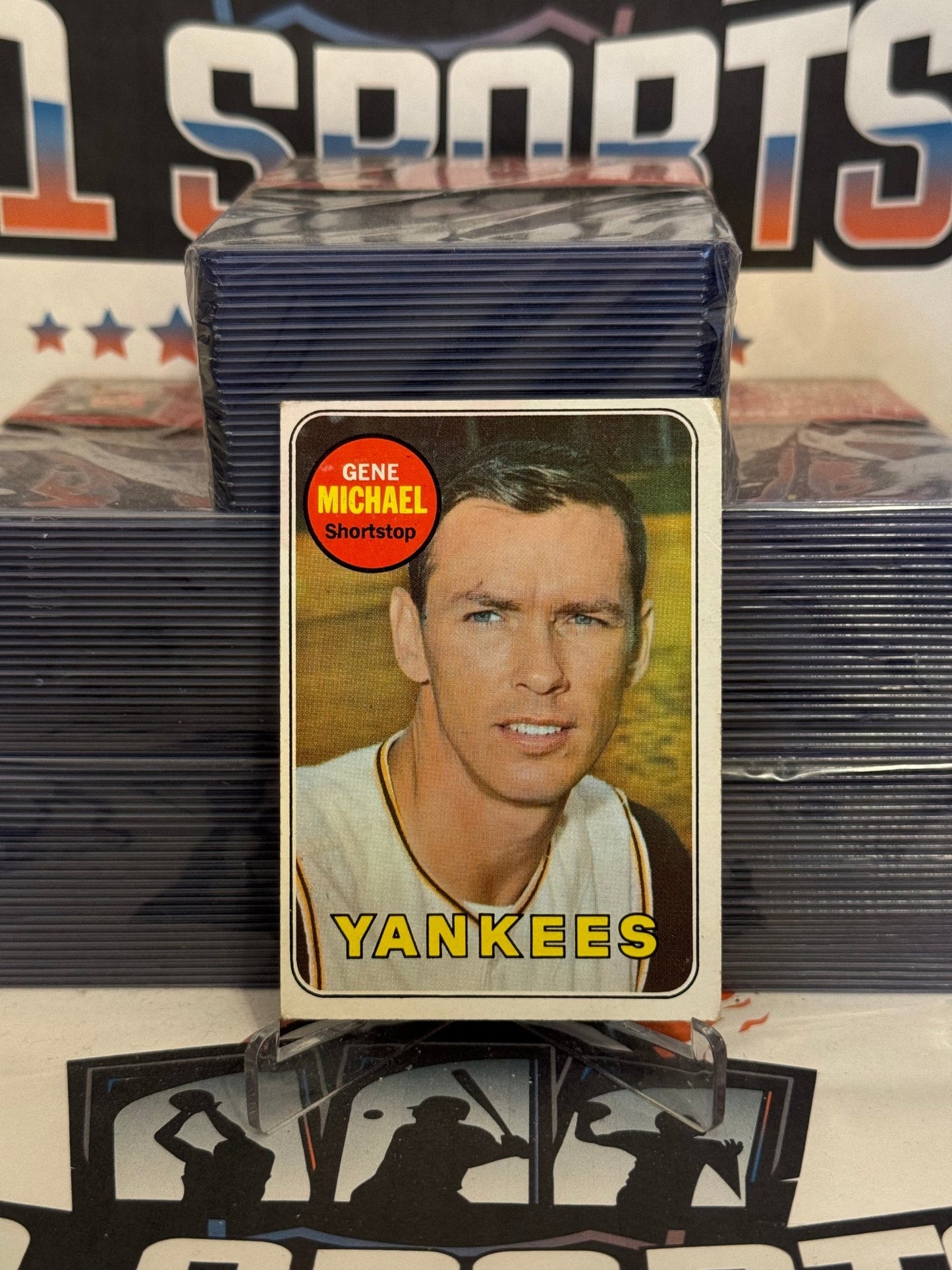 1969 Topps Gene Michael #626