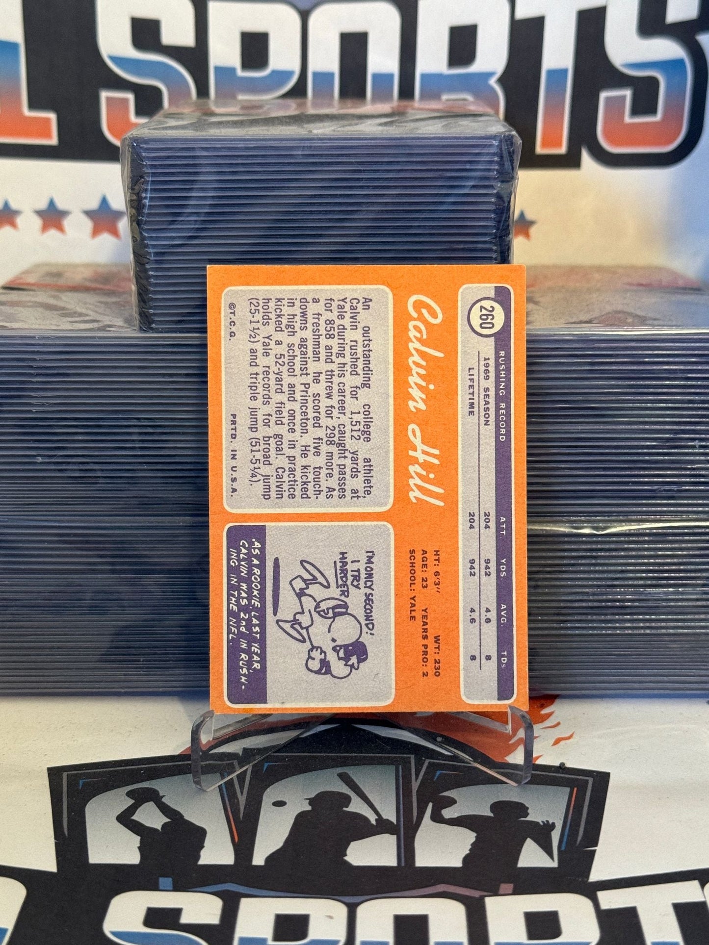 1970 Topps Calvin Hill Rookie #260