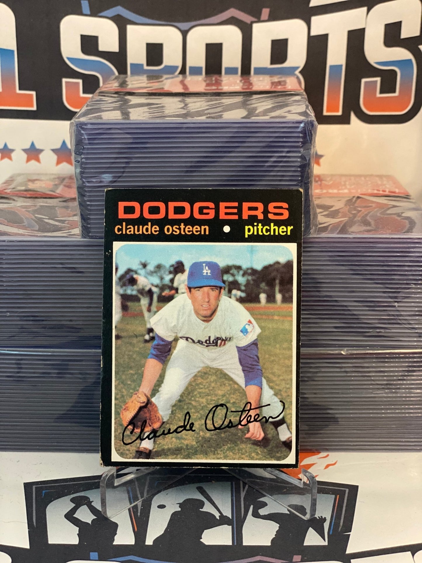 1971 Topps Claude Osteen #10