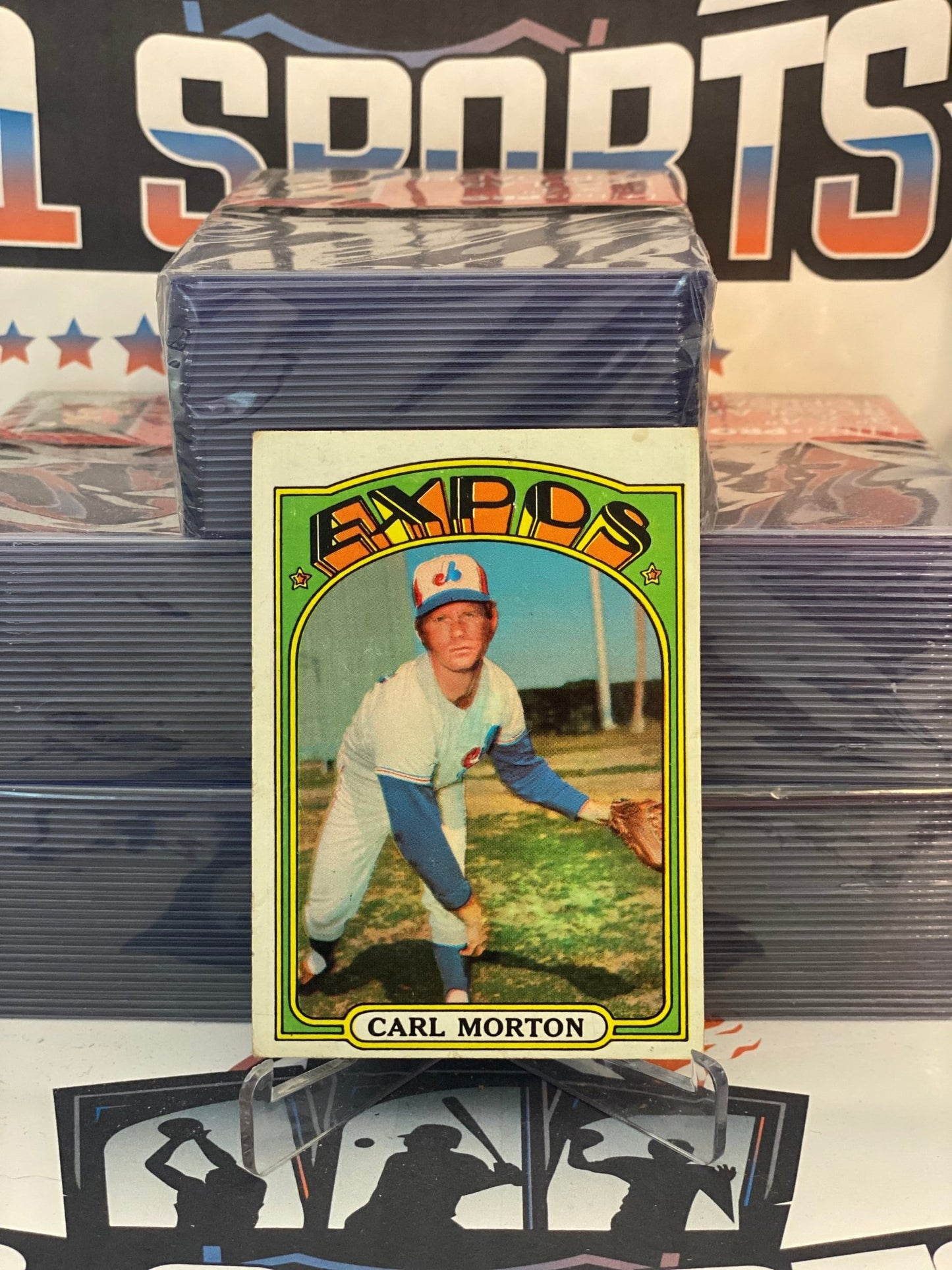 1972 Topps Carl Morton #134