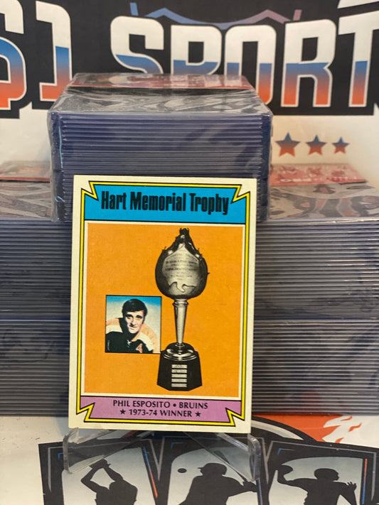 1974 Topps (Hart Memorial Trophy) Phil Esposito #244