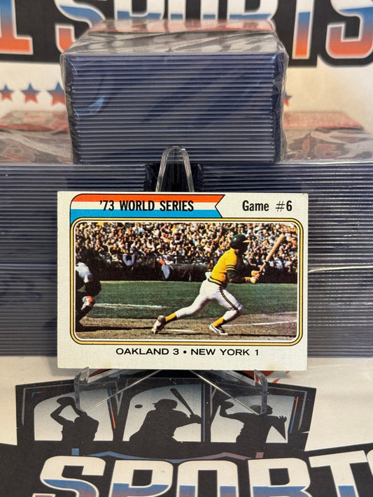 1974 Topps (World Series) Reggie Jackson #477