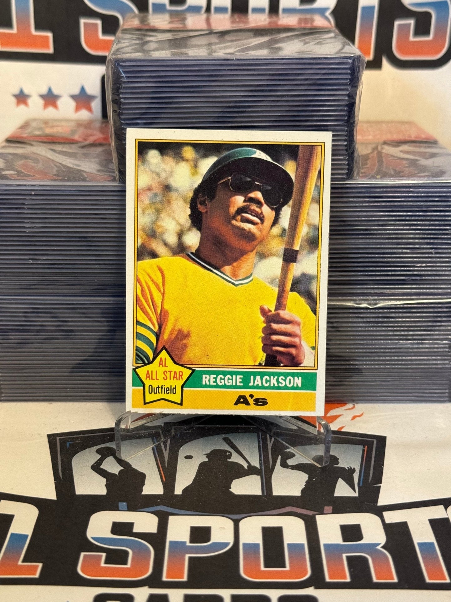 1976 Topps (All-Star) Reggie Jackson #500