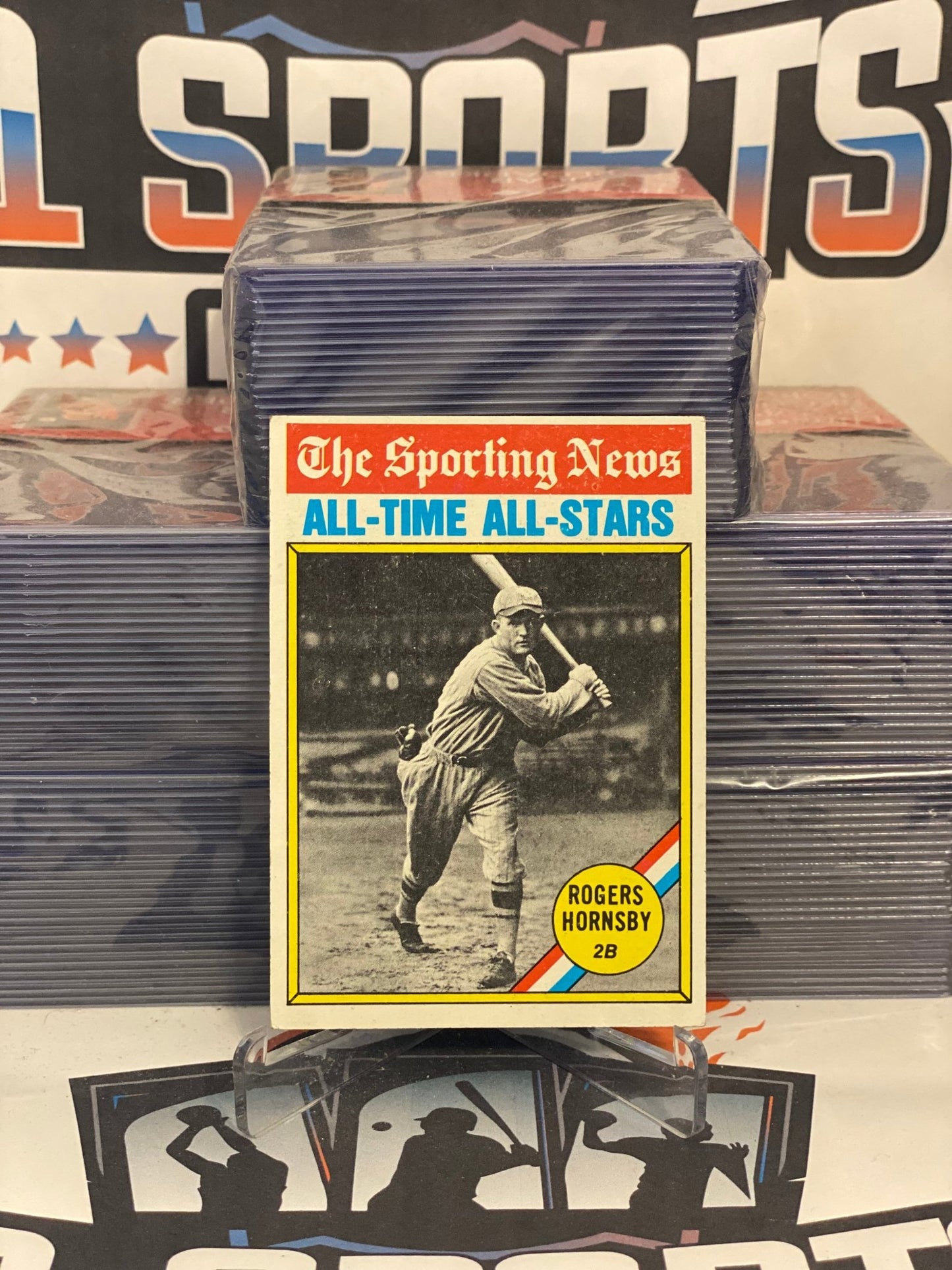 1978 Topps (Record Breaker) Rogers Hornsby #342