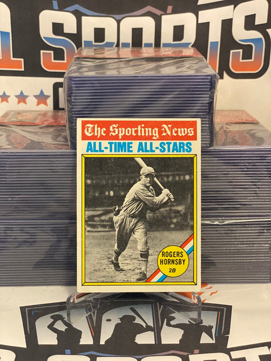 1978 Topps (Record Breaker) Rogers Hornsby #342