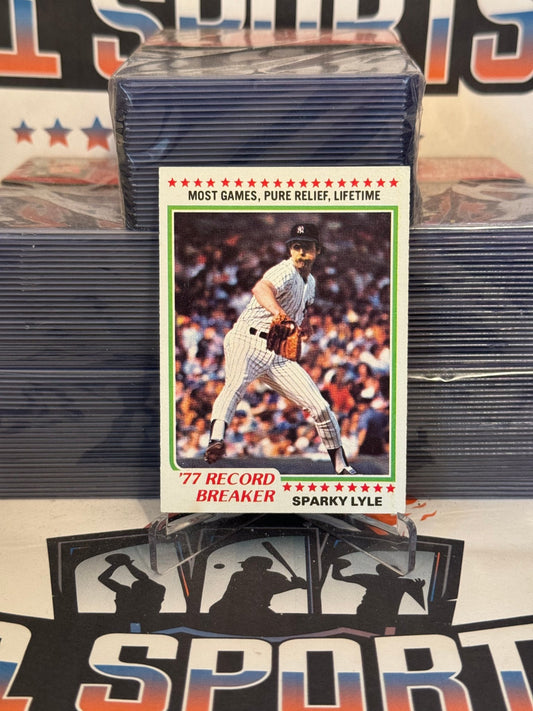 1978 Topps (Record Breaker) Sparky Lyle #2