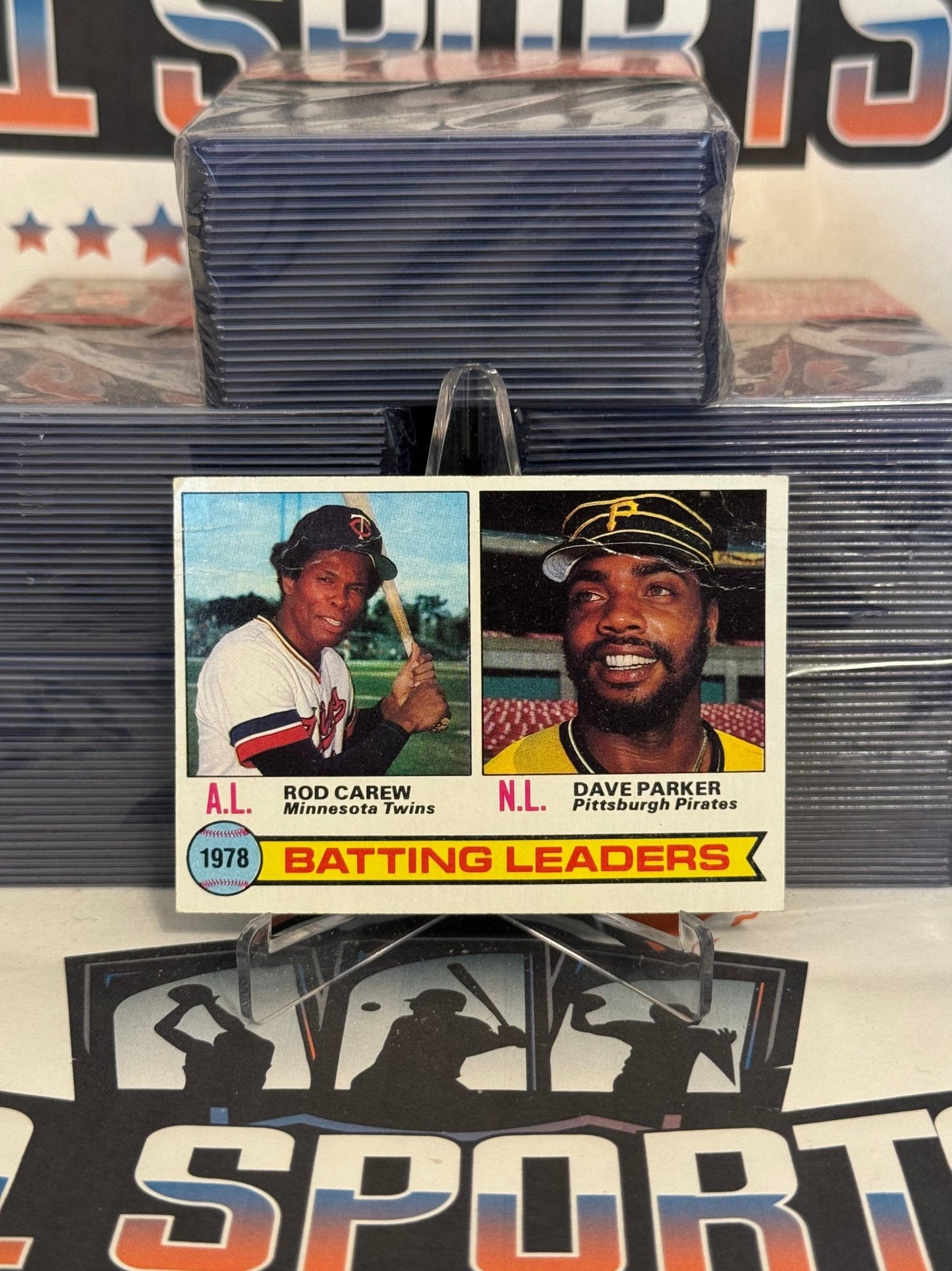 1979 Topps (Batting Leaders) Rod Carew & Dave Parker #1