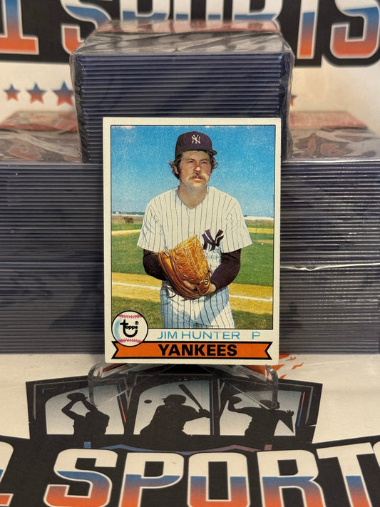 1979 Topps Jim "Catfish" Hunter #670