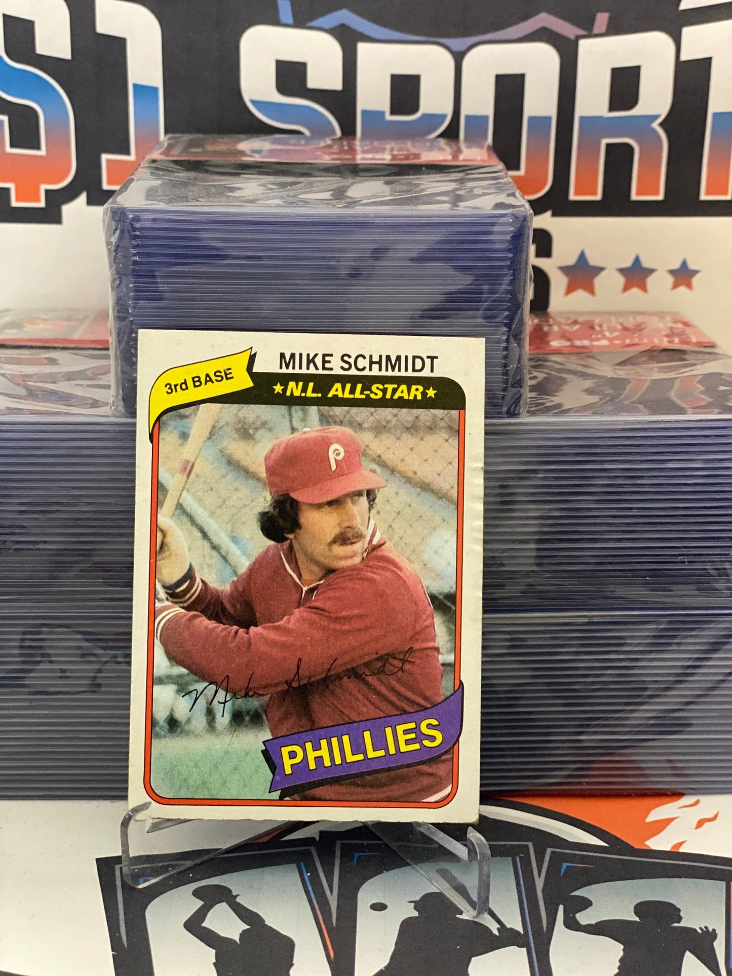 1980 Topps (All-Star) Mike Schmidt #270