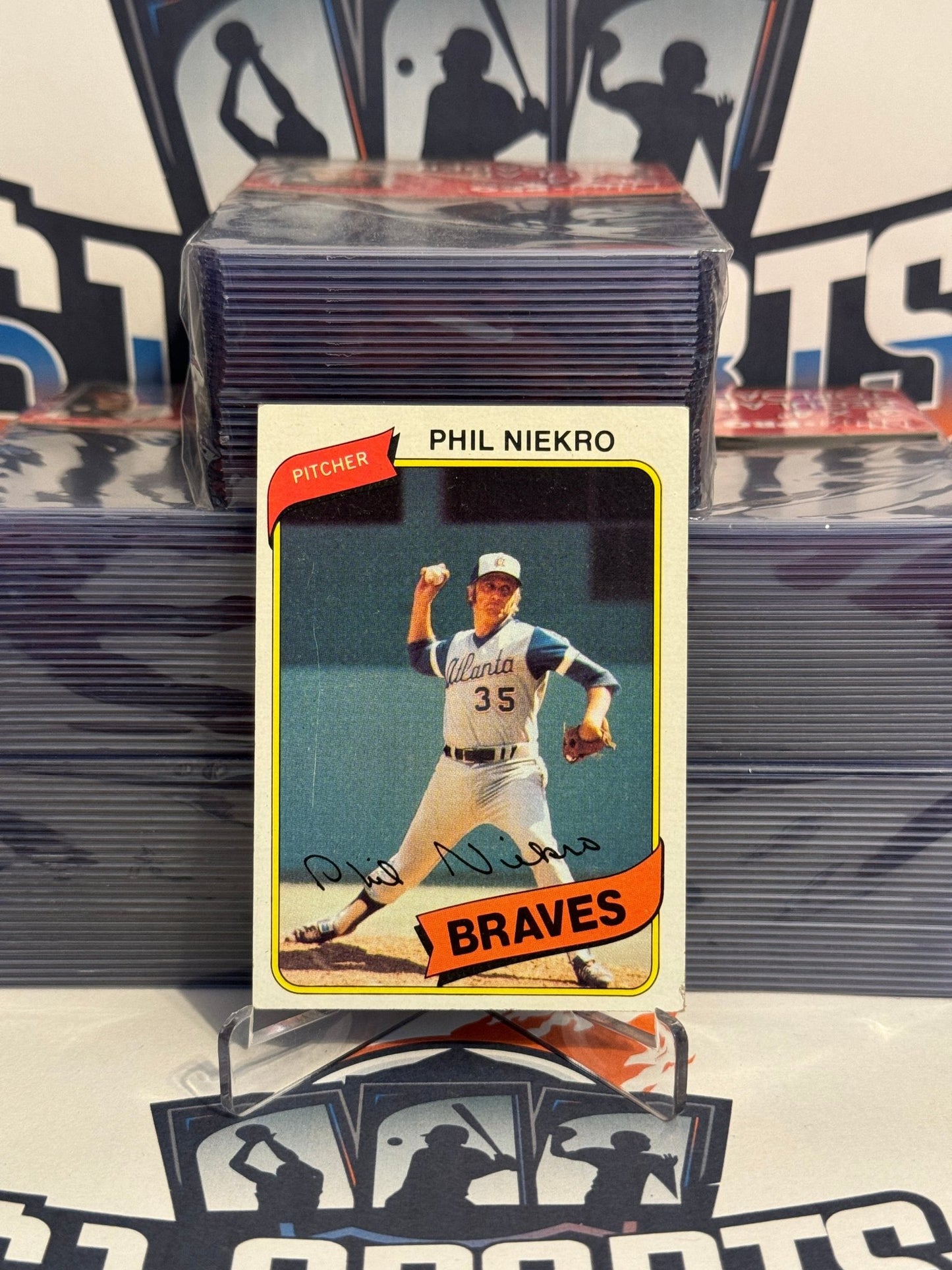 1980 Topps Phil Niekro #245
