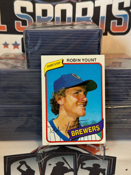 1980 Topps Robin Yount #265