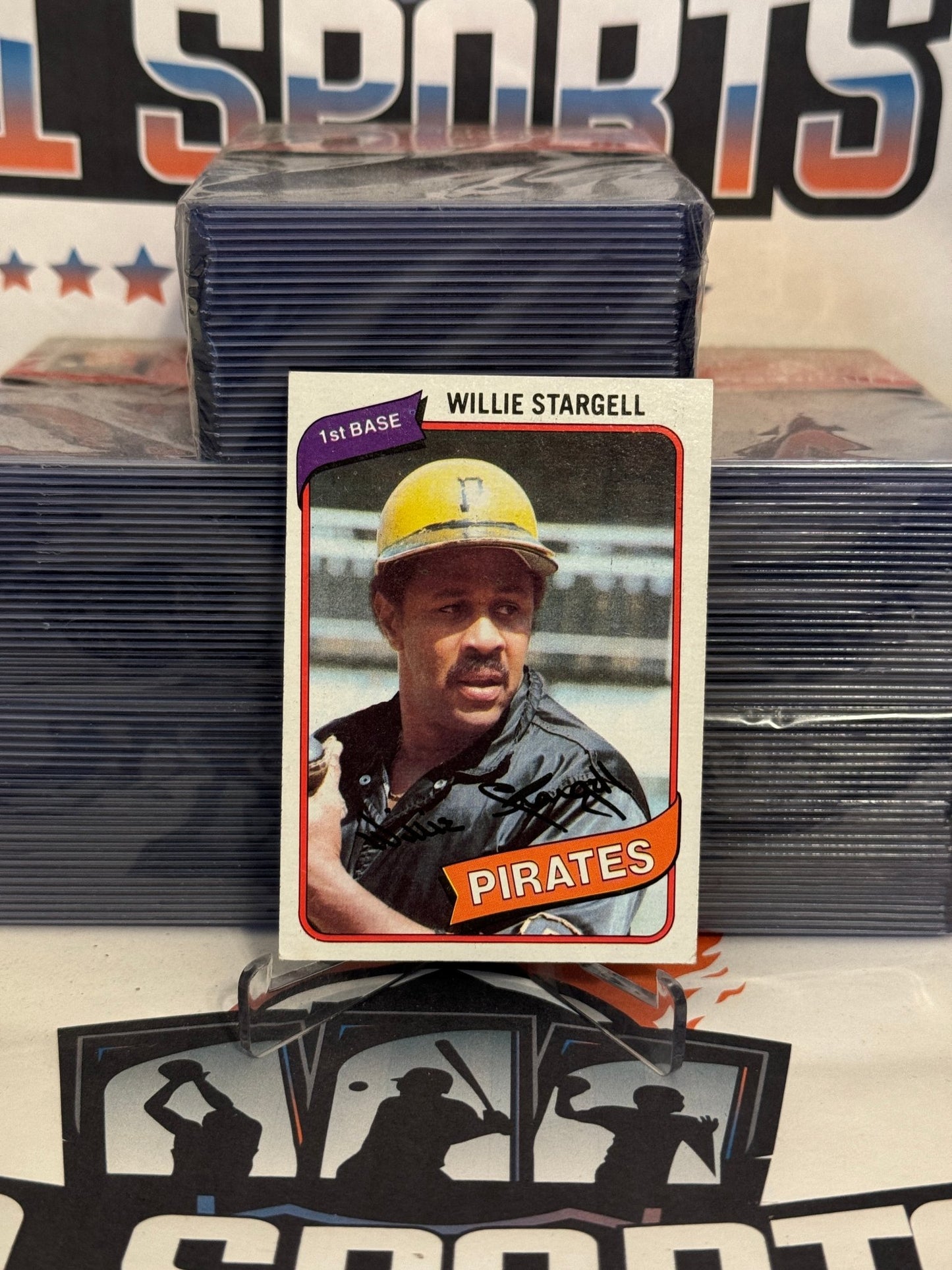 1980 Topps Willie Stargell #610