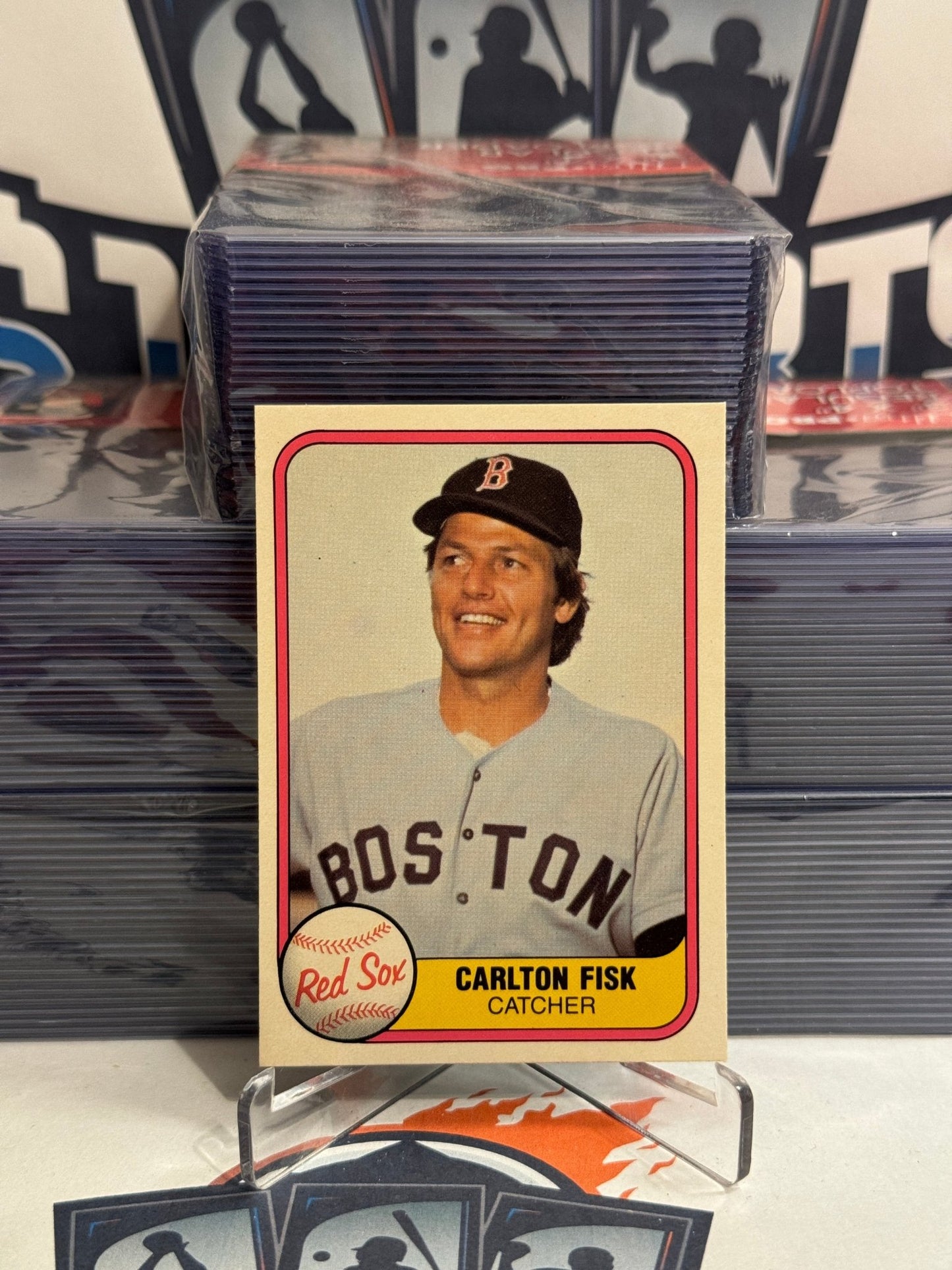 1981 Fleer Carlton Fisk #224