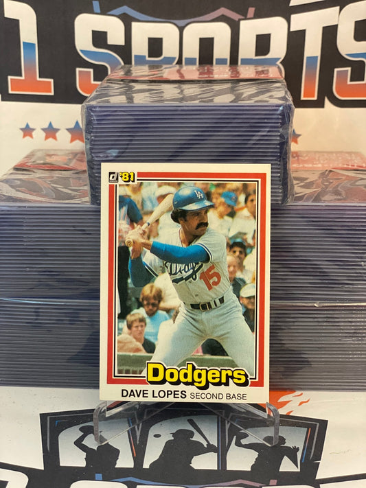 1981 Fleer Davey Lopes #416