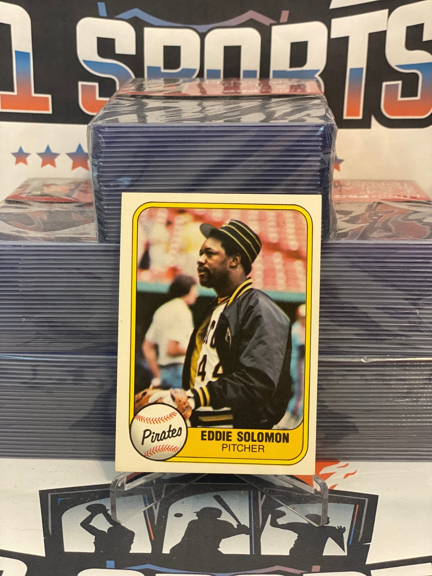 1981 Fleer Eddie Solomon #384