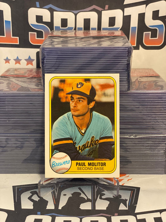 1981 Fleer Paul Molitor #515