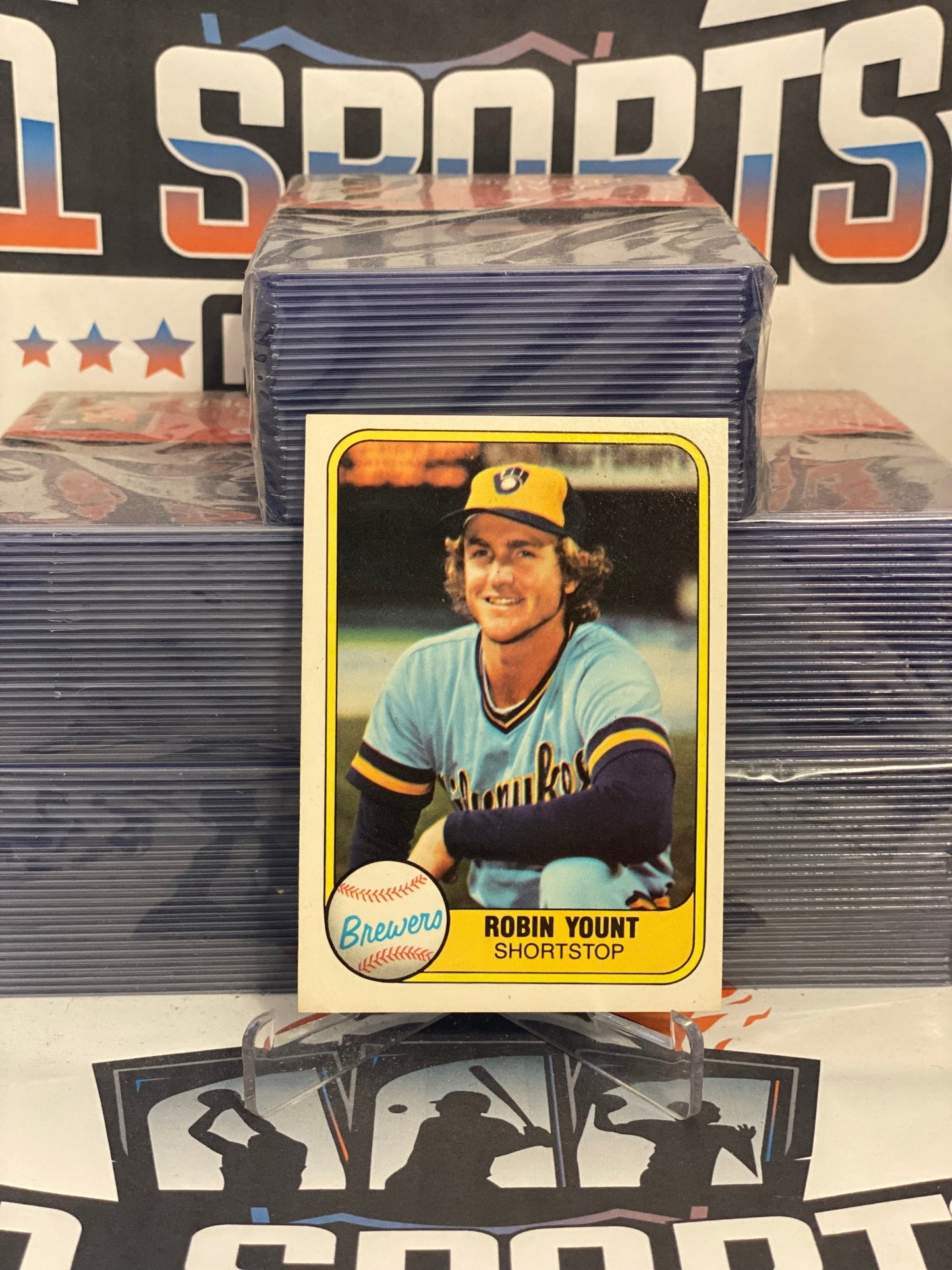 1981 Fleer Robin Yount #511