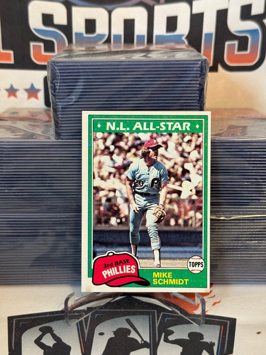 1981 Topps (All-Star) Mike Schmidt #540