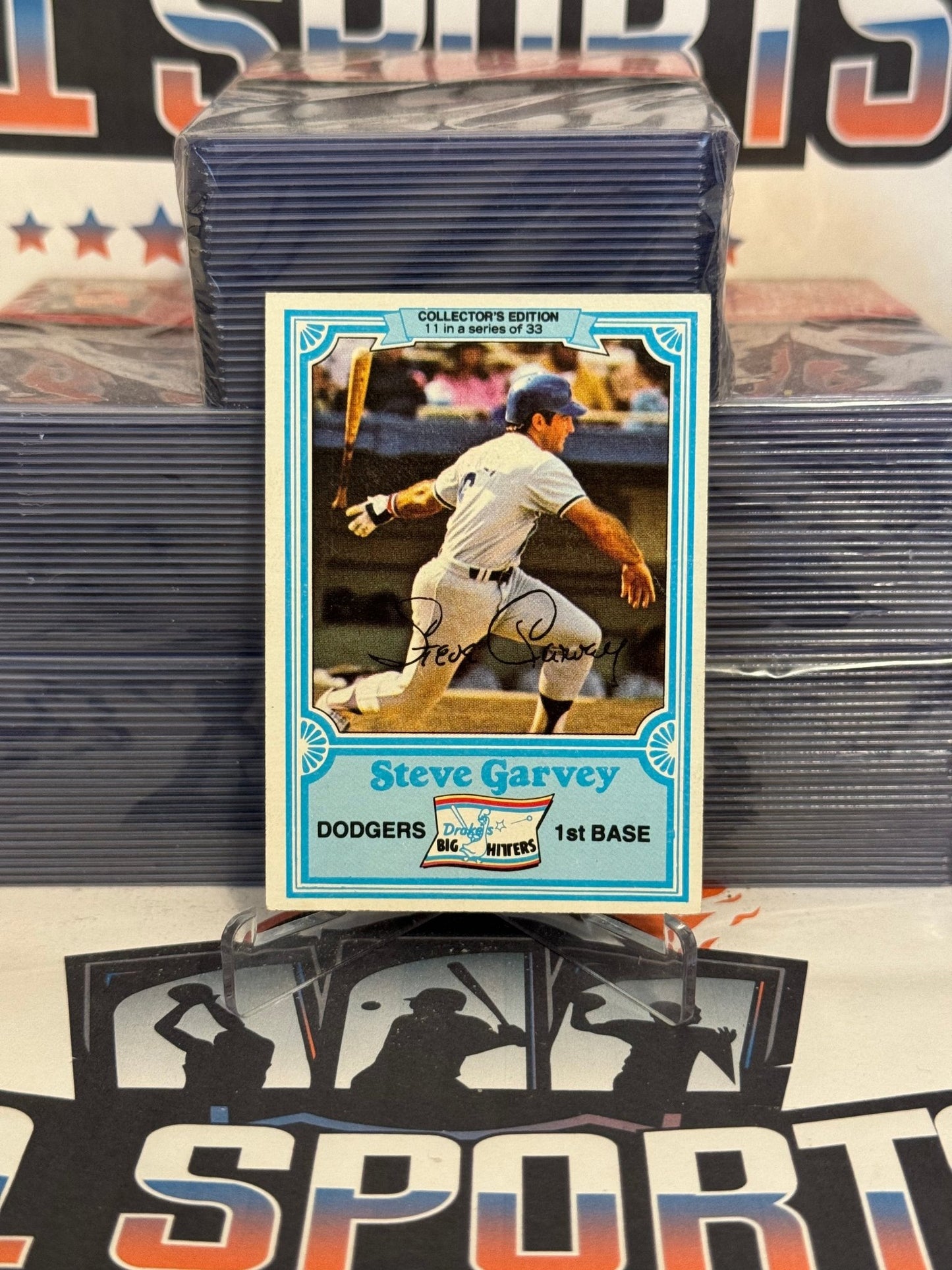 1981 Topps (Drake's Big Hitters) Steve Garvey #11