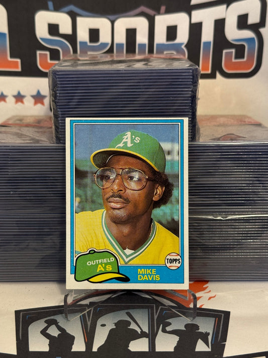 1981 Topps Mike Davis Rookie #364