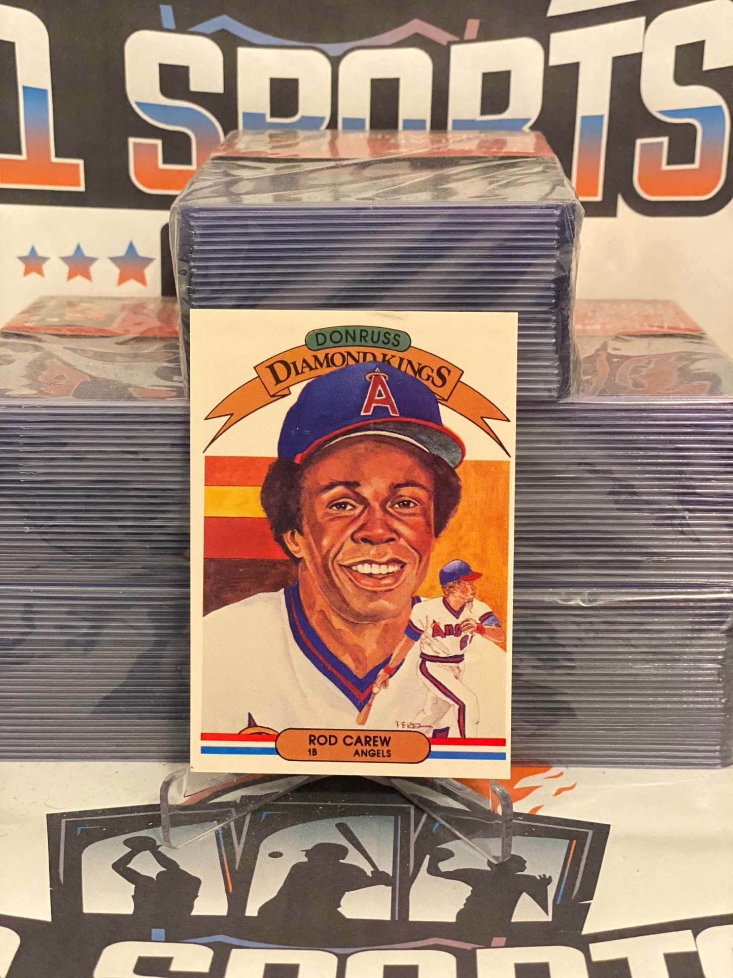 1982 Donruss (Diamond Kings) Rod Carew #8