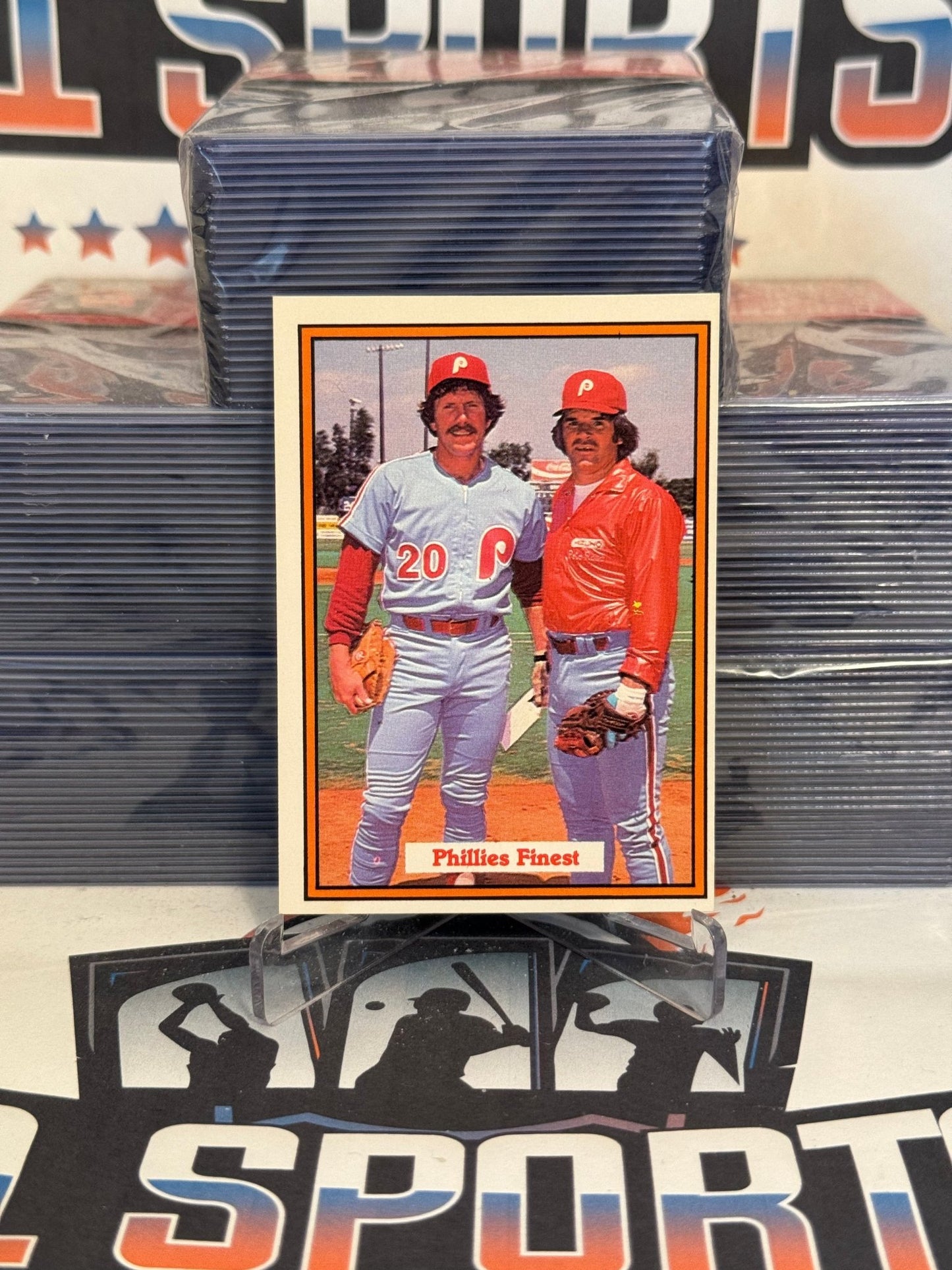 1982 Donruss (Phillies Finest) Pete Rose & Mike Schmidt #585