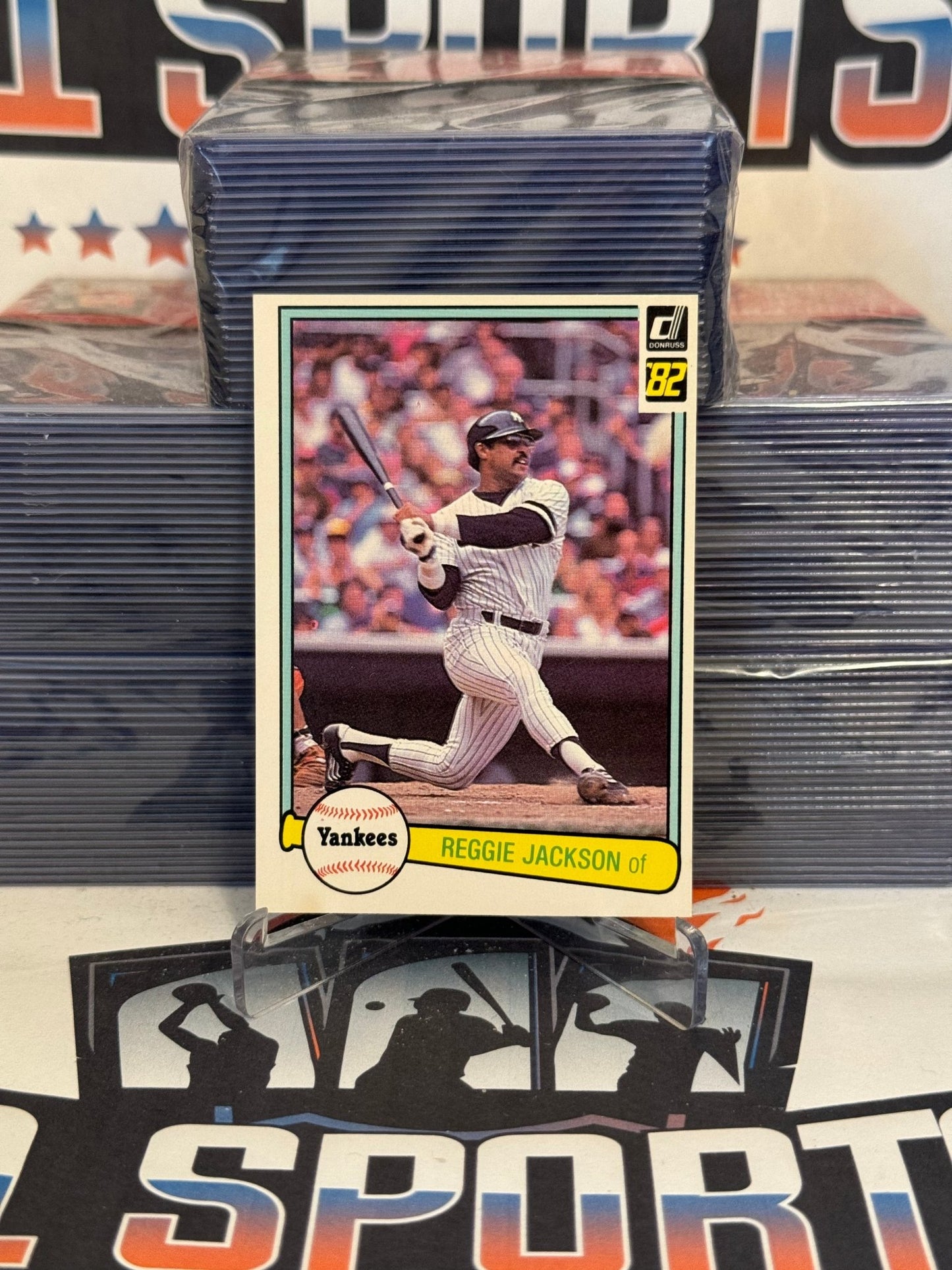 1982 Donruss Reggie Jackson #535