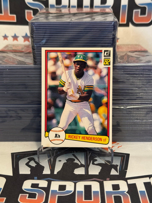 1982 Donruss Rickey Henderson #113