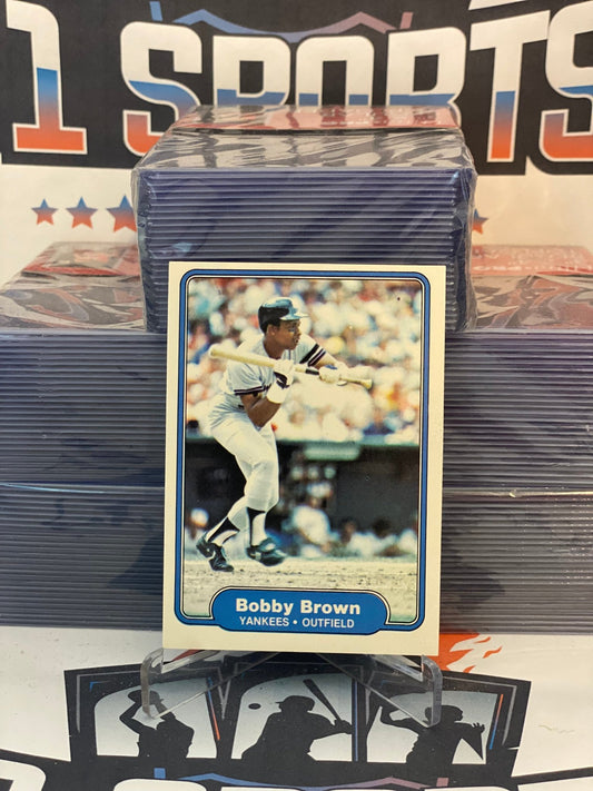 1982 Fleer Bobby Brown #30