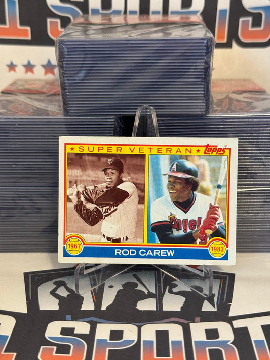 1983 Topps (Super Vet) Rod Carew #201