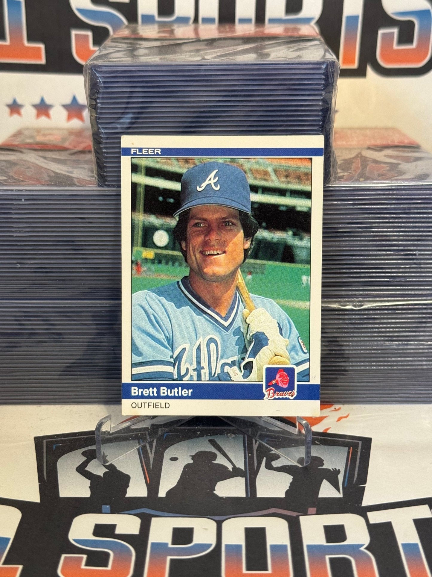 1984 Fleer (2nd Year) Brett Butler #173