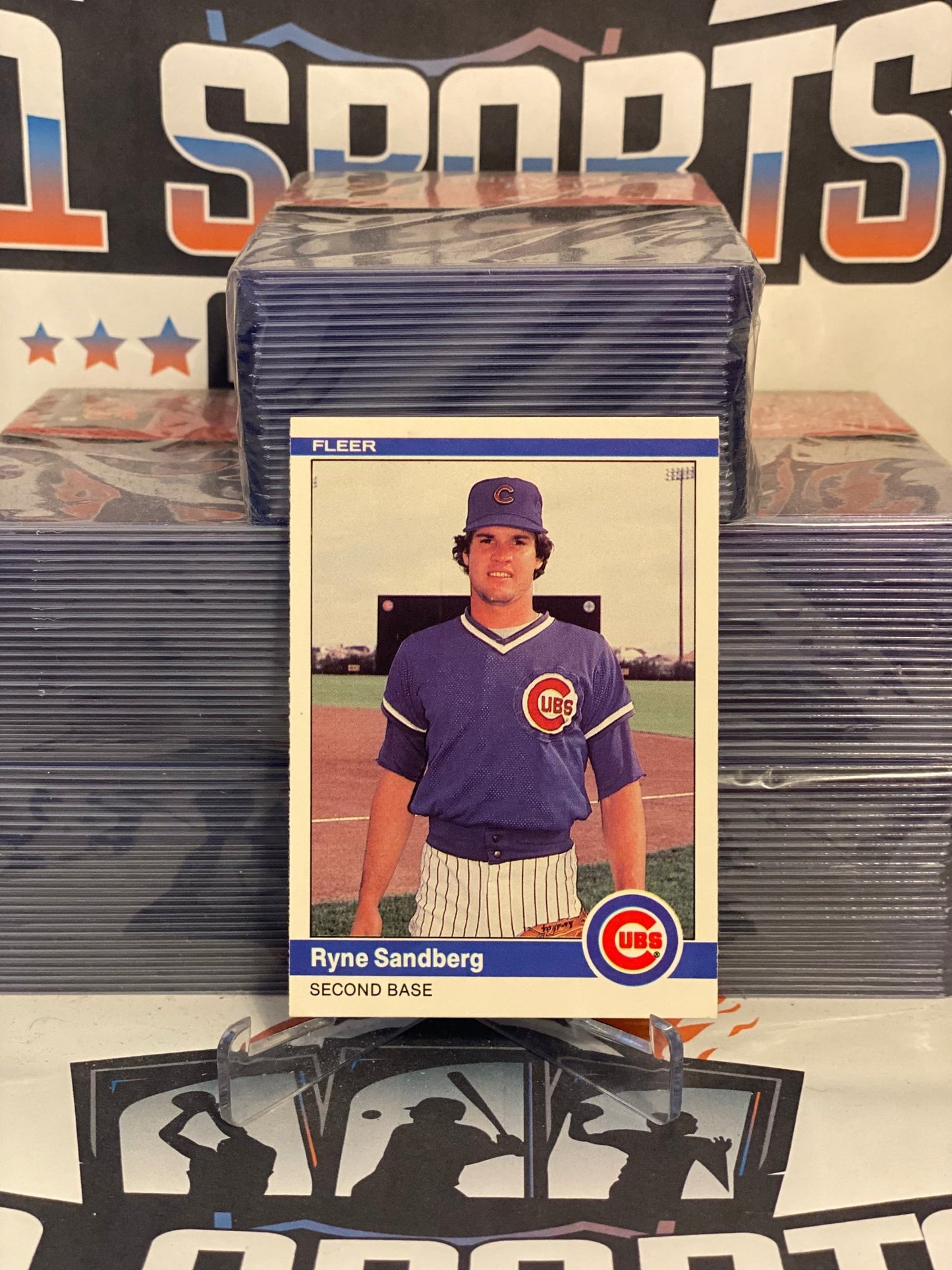 1984 Fleer Ryne Sandberg #504