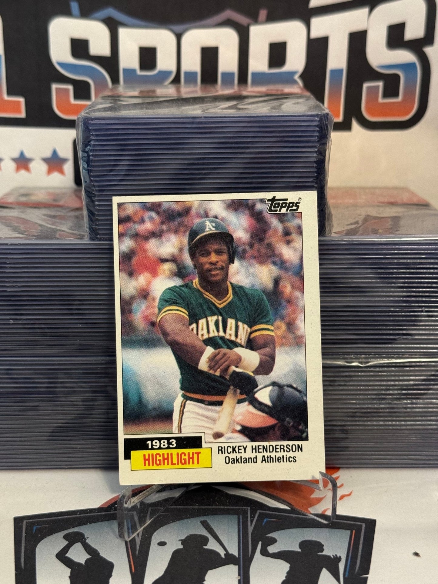 1984 Topps (Highlight) Rickey Henderson #2