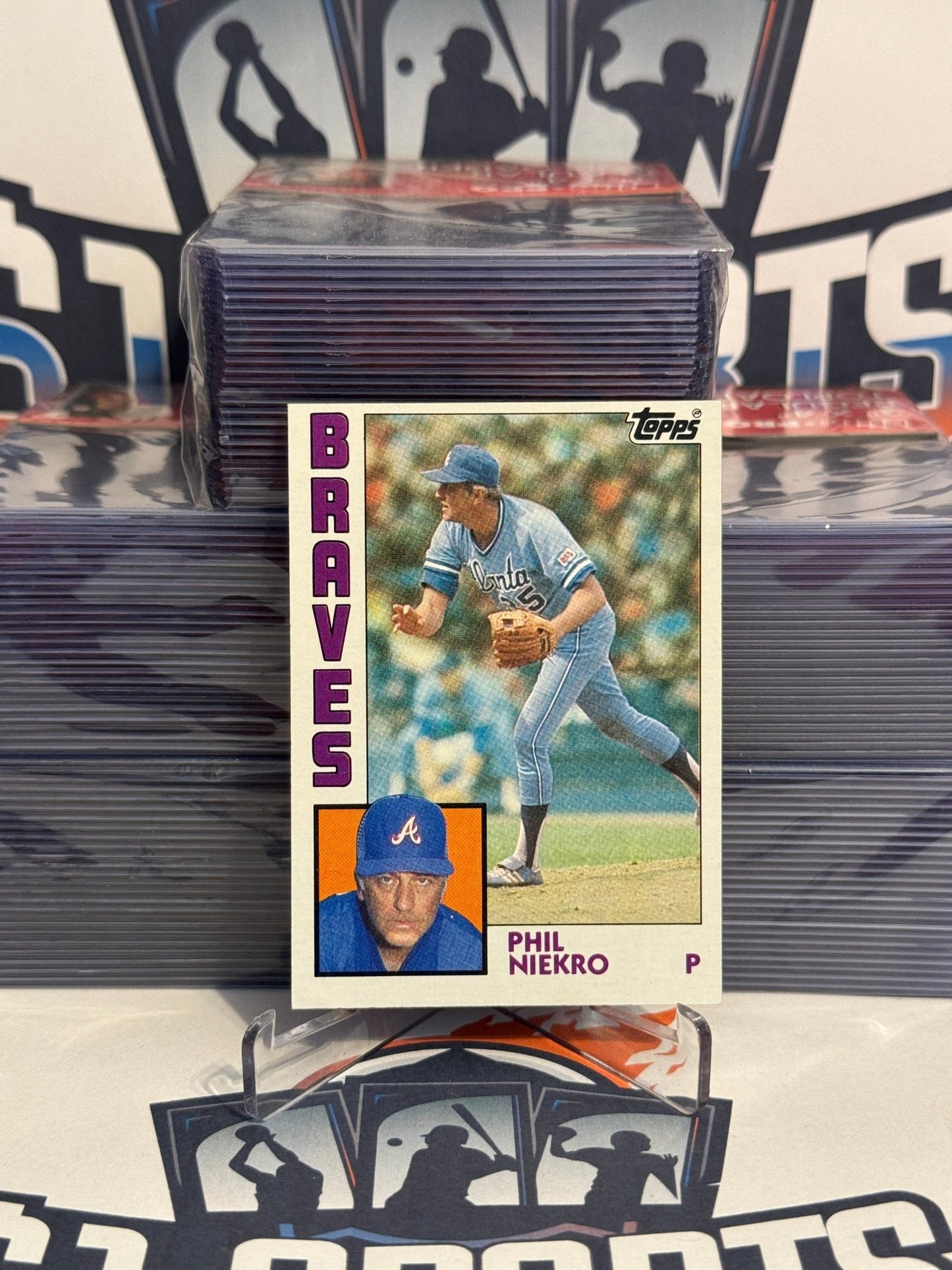 1984 Topps Phil Niekro #650