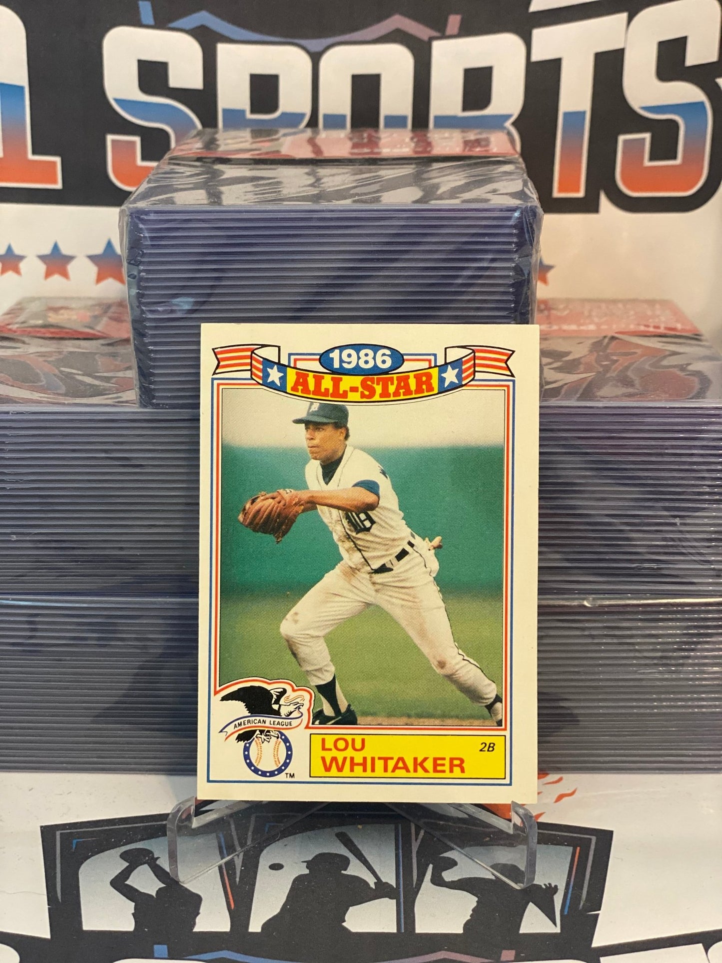 1985 Topps (All-Star) Lou Whitaker #14