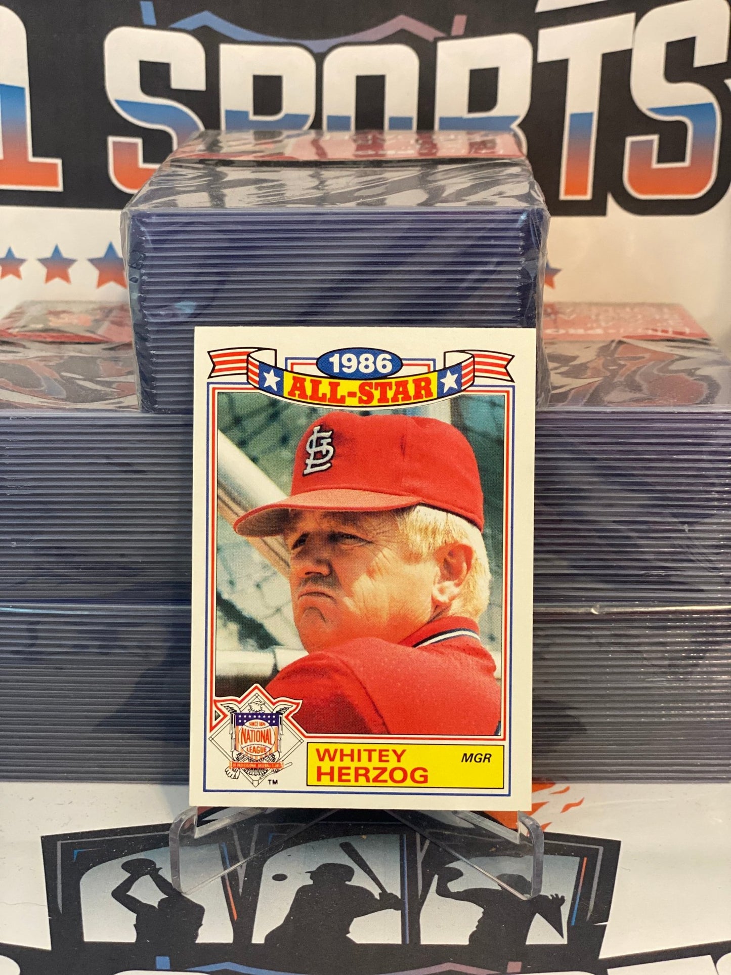 1985 Topps (All-Star) Whitey Herzog #1