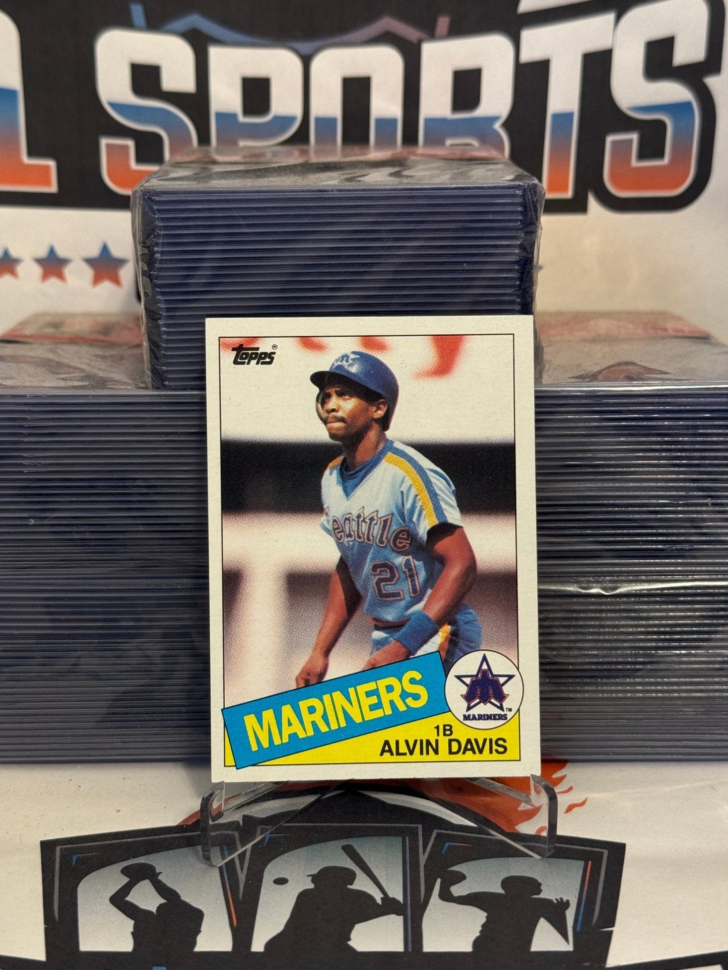 1985 Topps Alvin Davis Rookie #145