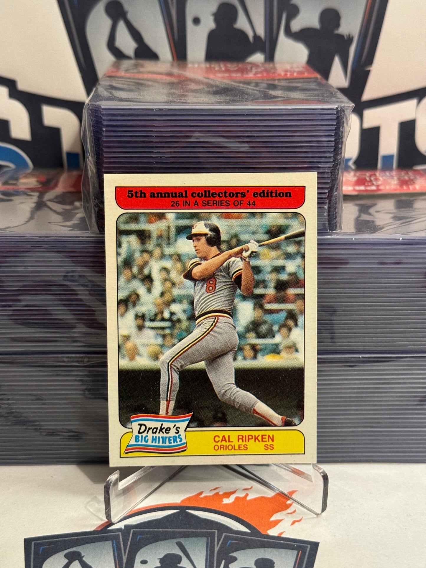 1985 Topps (Drake's) Cal Ripken Jr. #26