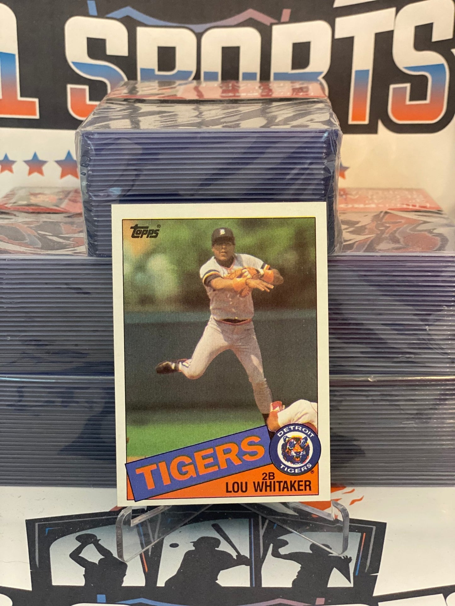 1985 Topps Lou Whitaker #480