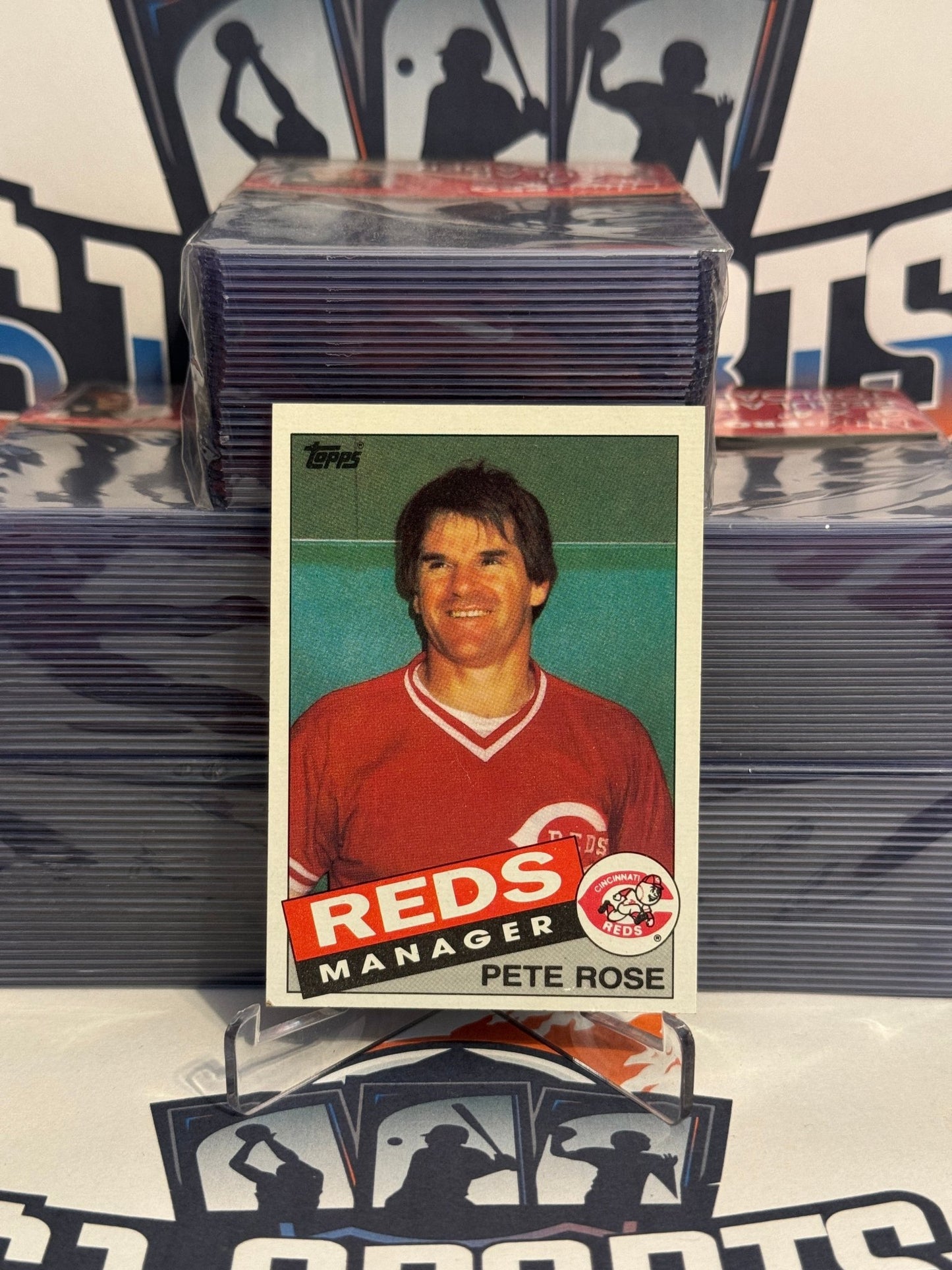 1985 Topps (Manager) Pete Rose #547