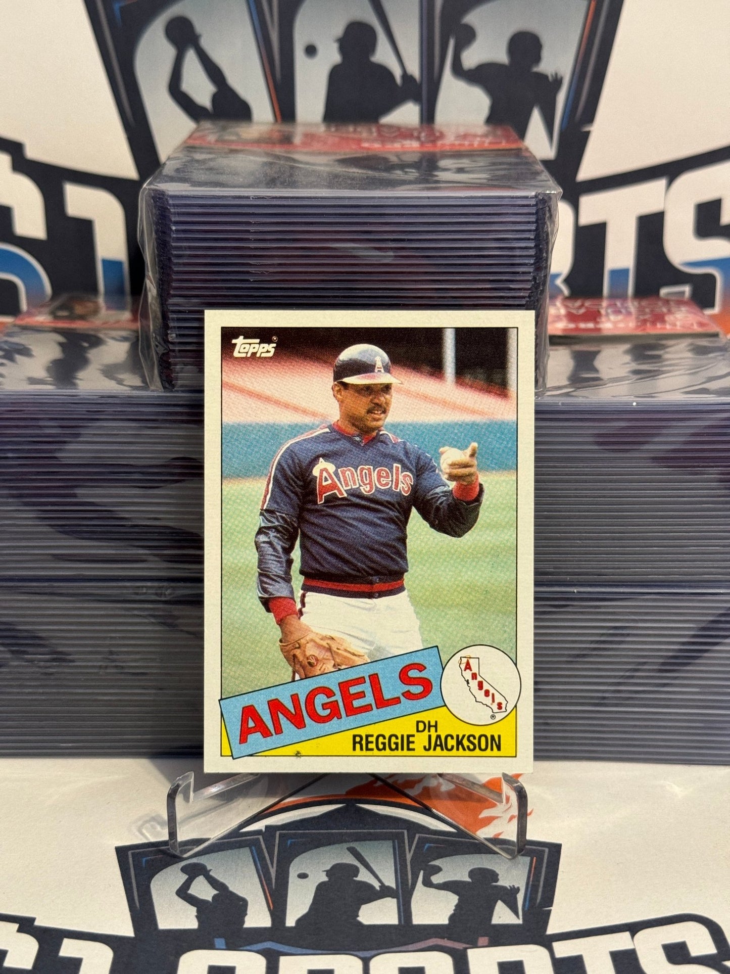 1985 Topps Reggie Jackson #200